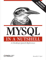 Okładka: MySQL in a Nutshell. A Desktop Quick Reference. 2nd Edition