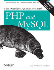 Okładka: Web Database Applications with PHP and MySQL. 2nd Edition