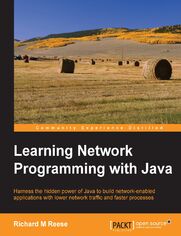 Okładka: Learning Network Programming with Java. Harness the hidden power of Java to build network-enabled applications with lower network traffic and faster processes
