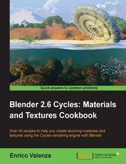 Blender 2.6 Cycles: Materials and Textures Cookbook. With this book you'll be able to explore and master all that the Cycles rendering engine is capable of. From the basics right through to refining, this is a must-read if you're serious about the realism of your materials and textures