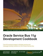 Okładka: Oracle Service Bus 11g Development Cookbook. Over 80 practical recipes to develop service and message-oriented solutions on the Oracle Service Bus