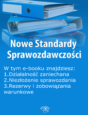 Nowe Standardy Sprawozdawczości , wydanie lipiec 2015 r. część I