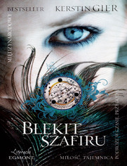 Okładka książki Błękit Szafiru. Trylogia czasu