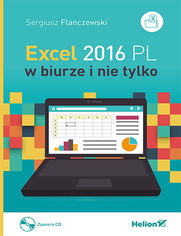 Okładka książki Excel 2016 PL w biurze i nie tylko