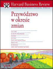 Okładka książki Harvard Business Review. Przywództwo w okresie zmian