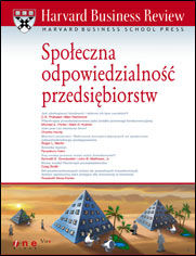 Okładka książki Harvard Business Review. Społeczna odpowiedzialność przedsiębiorstw