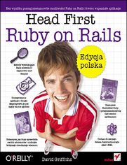 Okładka książki Head First Ruby on Rails. Edycja polska