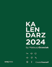 Okładka książki Kalendarz Create Yourself 2024