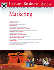 Okładka książki Harvard Business Review. Marketing