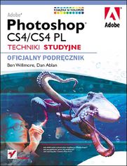Okładka: Adobe Photoshop CS4/CS4 PL. Techniki studyjne. Oficjalny podręcznik