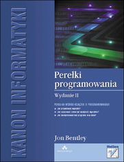 Okładka: Perełki programowania. Wydanie II