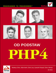 Okładka książki PHP4 od podstaw