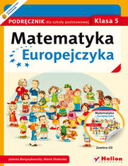 Okładka książki Matematyka Europejczyka. Podręcznik dla szkoły podstawowej. Klasa 5