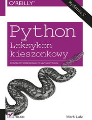 Okładka książki Python. Leksykon kieszonkowy. Wydanie V