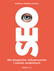Okładka książki SEO dla blogerów, influencerów i marek osobistych