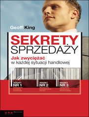 Okładka książki Sekrety sprzedaży. Jak zwyciężać w każdej sytuacji handlowej