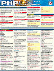 Okładka książki Tablice informatyczne. PHP