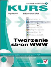 Okładka książki Tworzenie stron WWW. Kurs. Wydanie II