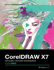 Okładka kursu CorelDRAW X7. Kurs video. Sztuczki i gotowe rozwiązania
