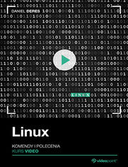 Okładka kursu Linux. Kurs video. Komendy i polecenia