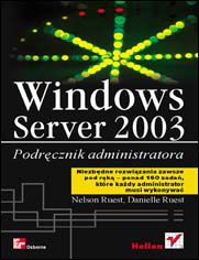 Okładka książki Windows Server 2003. Podręcznik administratora