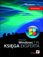 Okładka: Windows 7 PL. Księga eksperta