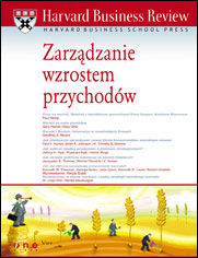 Okładka książki Harvard Business Review. Zarządzanie wzrostem przychodów