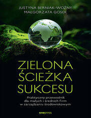 Okładka: Zielona ścieżka sukcesu. Praktyczny przewodnik dla małych i średnich firm w zarządzaniu środowiskowym