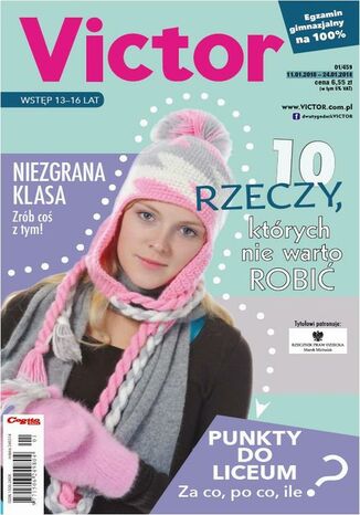 Okładka książki/ebooka Victor Gimnazjalista nr 1/459 11.01.2018 24.01.2018