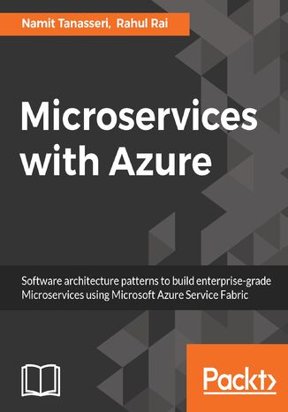 Okładka książki/ebooka Microservices with Azure