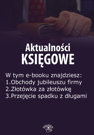 Okładka książki/ebooka Aktualności księgowe, wydanie maj 2015 r