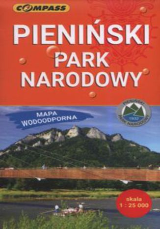 Okładka książki/ebooka Pieniński Park Narodowy Mapa wodoodporna 1:25000