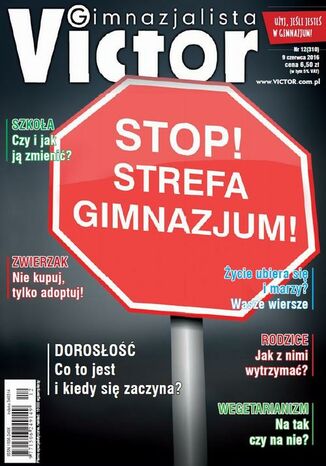 Okładka książki/ebooka Victor Gimnazjalista nr 12 (418)