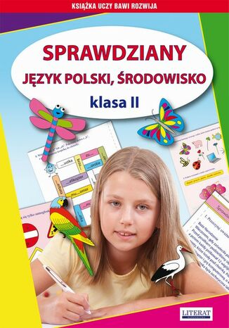 Okładka książki/ebooka Sprawdziany. Język polski. Środowisko Klasa II