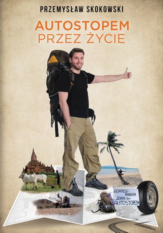 Okładka książki/ebooka Autostopem przez życie. Autostopem przez życie