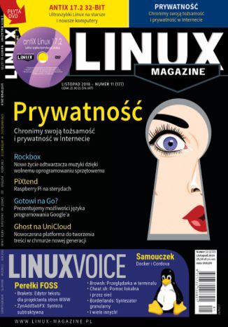 Okładka książki/ebooka Linux Magazine 11/2018 (177)