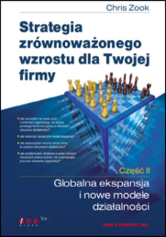 Okładka książki/ebooka Strategia zrównoważonego wzrostu dla Twojej firmy. Część II: Globalna ekspansja i nowe modele działalności