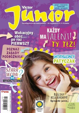 Okładka książki/ebooka Victor Junior nr 15 (391) 25 lipca 2019