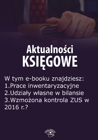 Okładka książki/ebooka Aktualności księgowe, wydanie październik 2015 r. część II