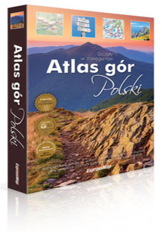 Okładka książki/ebooka Atlas gór Polski. Szczyty w zasięgu ręki
