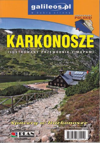 Okładka książki Karkonosze. Przewodnik Plan