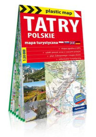 Okładka książki/ebooka Tatry polskie mapa turystyczna 1:30 000