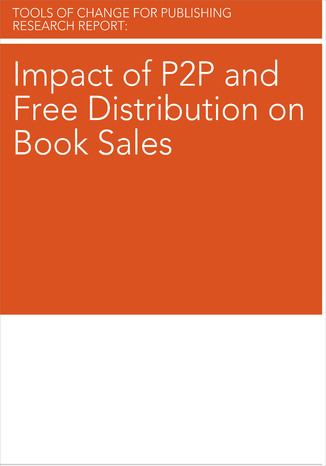 Okładka książki/ebooka Impact of P2P and Free Distribution on Book Sales
