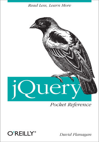 Okładka książki/ebooka jQuery Pocket Reference. Read Less, Learn More