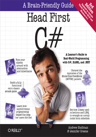 Okładka książki/ebooka Head First C#. A Learner's Guide to Real-World Programming with C#, XAML, and .NET. 3rd Edition