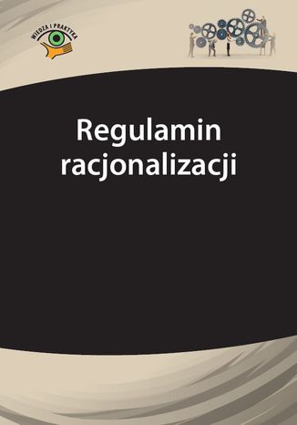 Okładka książki/ebooka Regulamin racjonalizacji