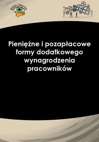 Okładka książki/ebooka Pieniężne i pozapłacowe formy dodatkowego wynagrodzenia pracowników