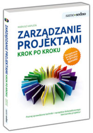 Okładka książki Zarządzanie projektami. Krok po kroku. Samo Sedno