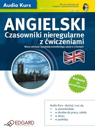 Okładka książki/ebooka Angielski Czasowniki nieregularne