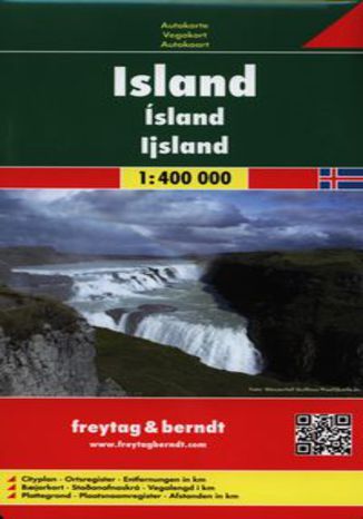 Okładka książki/ebooka Islandia mapa 1:400 000